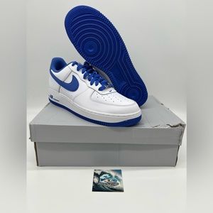 NEW Nike Air Force 1 Low '07 Medium Blue *DH7561-104* Men Size 10 SAME DAY SHIP!